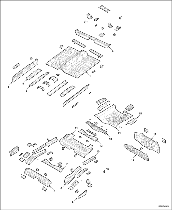 Внутреннняя панель крышки багажника