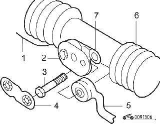 Элементы крепления рулевой тяги к рулевой передаче