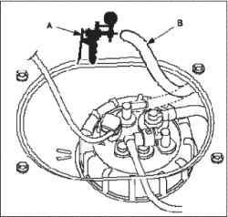 Проверка всасывающей трубы и вентиляционного топливного трубопровода (N22A)