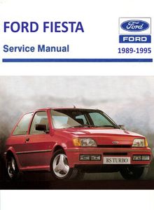 Ford Fiesta Mark III Руководство по эксплуатации, техобслуживанию и ремонту