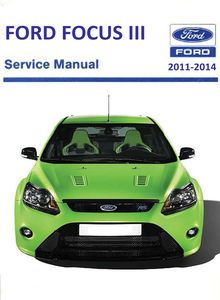 Focus RS 2011 Body Repair Manual
