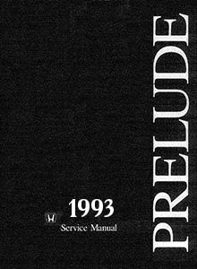 Honda Prelude 1993 Service Manual