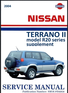 Nissan Terrano II model R20 Supplement Service Manual