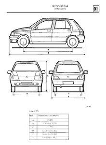 Renault Clio Phase 1 Workshop Repair Manual
