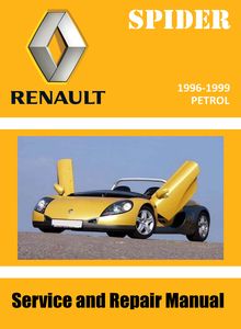 Renault Sport Spider Service and Repair Manual