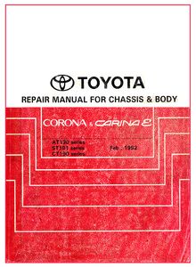 Electrical Wiring Diagrams Toyota Carina E / Corona
