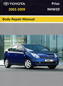Toyota Prius NHW20 Body Repair Manual