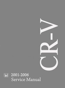Honda CR-V с 2001 Руководство по эксплуатации, устройство, обслуживание, ремонт