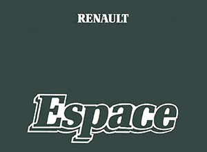 Renault Espace Руководство по эксплуатации