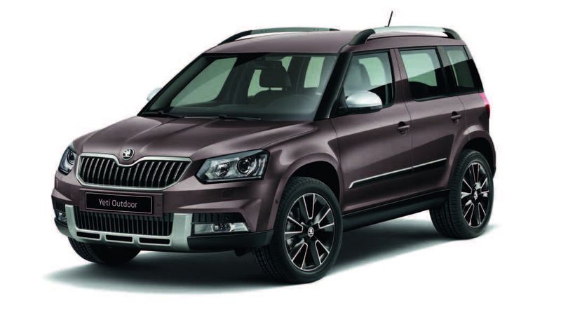 Компактный кроссовер Škoda Yeti Outdoor A5