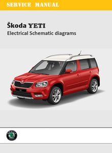SUV Skoda Yeti (Typ 5L)/ Yeti Outdoor Electrical Schematic Diagrams