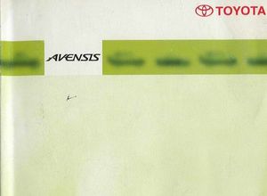 Owners Manual Toyota Avensis T210/T220/T221
