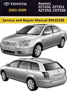Repair Manual Toyota Avensis second generation