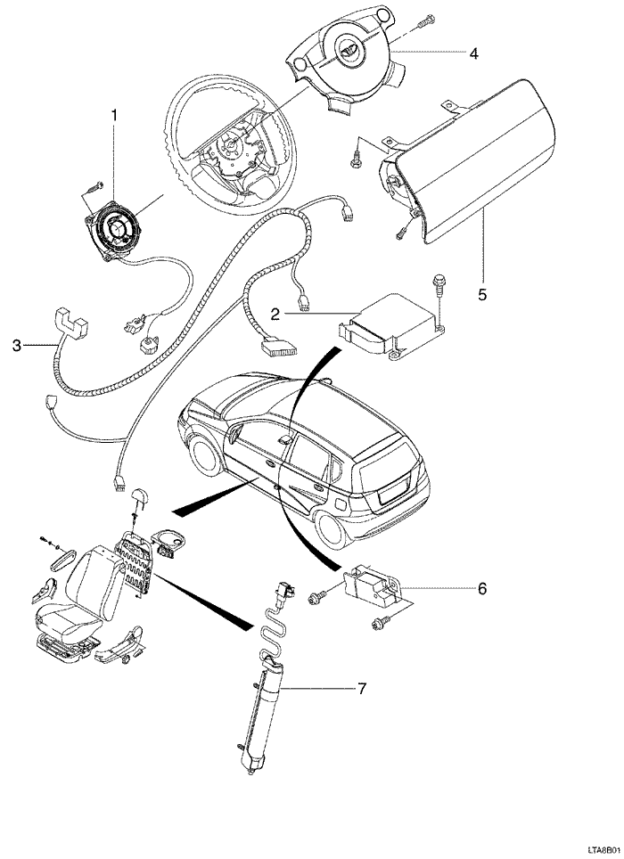 Подушки безопасности лачетти. Подушка безопасности Шевроле Лачетти. Датчик-подушка безопасности Лачетти. Шевроле Лачетти схема подушек безопасности. Датчики активации подушки безопасности Шевроле Ланос 2008 год.