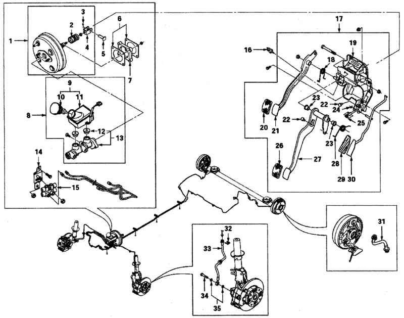 Daewoo Matiz 🚗 описание конструкции - тормозная система