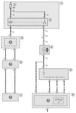 Схема 4. Соединения системы вентиляции, отопления и кондиционирования воздуха