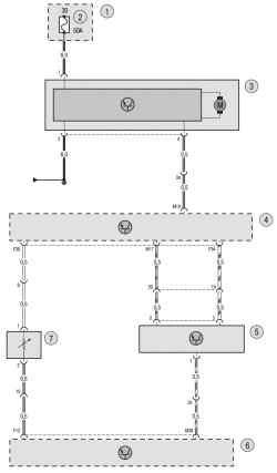 Схема 8б. Соединения системы кондиционирования воздуха