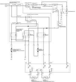 2. Электрическая схема управления вентилятором системы охлаждения (R18A)