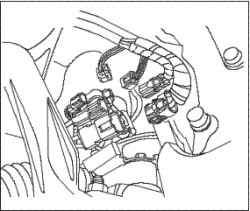 Снятие двигателя (L13A)