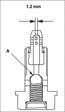 Проверка болтов патрубков моторного масла (R18A)