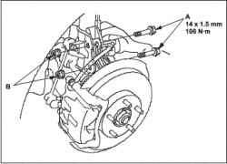 Углы установок колес (L13A/R18A)