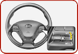 Увеличение заданной скорости круиз-контроля Kia Cerato III YD