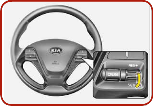Снижение заданной скорости круиз-контроля Kia Cerato III YD