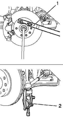 Выпрессовка рулевой тяги из поворотного кулака