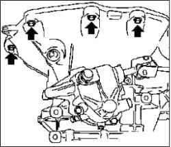 Снятие и установка коробки передач (F13)