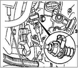 Регулировка тросовой системы привода переключения передач (AF13-II)