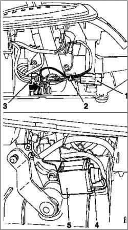 Замена жгута проводов в узле рычага переключения передач (AF13-II)
