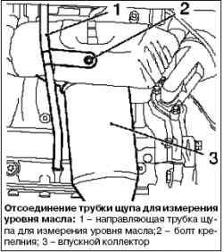 Снятие и установка головки блока цилиндров (двигатель 1,4–1,6 л)