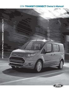 Ford Transit Connect 2014 руководство по эксплуатации и техническому обслуживанию