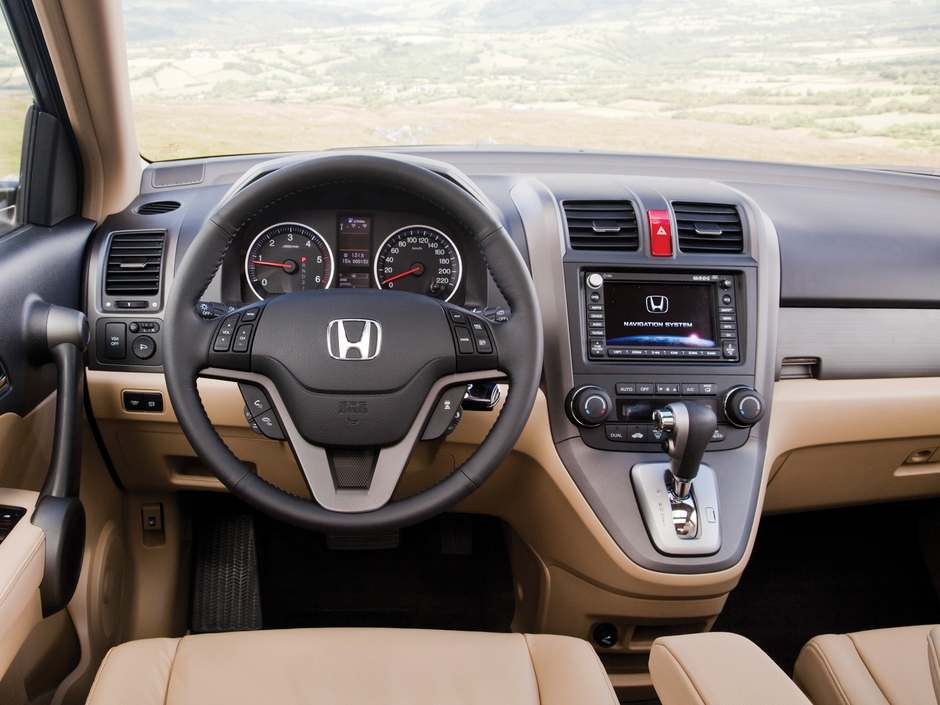 Honda CR-V Mark III салон (Хонда СР-В 2007-2013)