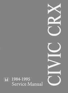 Honda Civic/ CRX/ Del Sol 1984-1995 Repair Manual