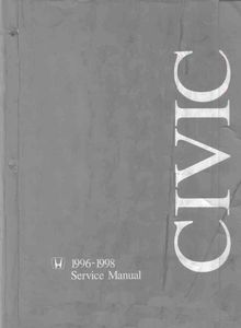 Honda Civic 1996-1998 Service Manual