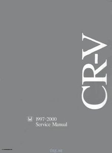 Honda CR-V 1997-2000 Service Manual
