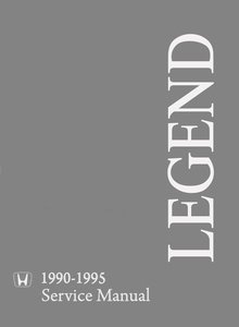Honda Legend 1991 Service and Repair Manual