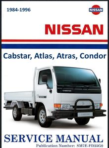 Nissan Cabstar, Atlas, Atras, Condor F23/H41 Руководство по эксплуатации, техобслуживанию и ремонту, электросхемы