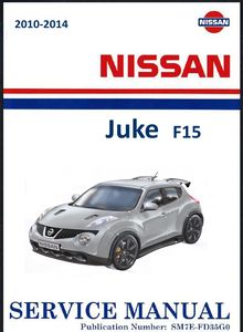 Nissan Juke F15 Руководство по эксплуатации, техобслуживанию и ремонту, цветные электросхемы