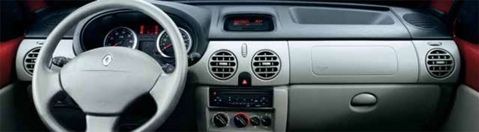 Renault Kangoo Mark I салон (Рено Кангу 1997-2007)