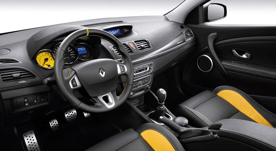 Renault Megane Sport RS салон (Рено Меган Спорт 2008-2015)