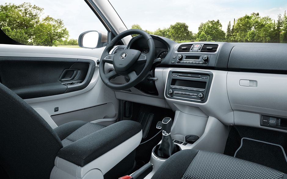 Škoda Roomster / Praktik interior dimensions (Шкода Румстер и Практик 2006-2014 размеры салона)