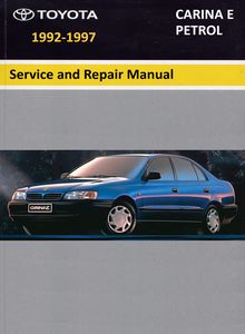 Toyota Carina E Petrol Service and Repair Manual