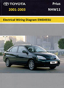 Toyota Prius NHW11 Electrical Wiring Diagrams EWD493U